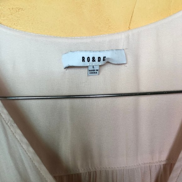 pink button up blouse - Picture 2 of 3